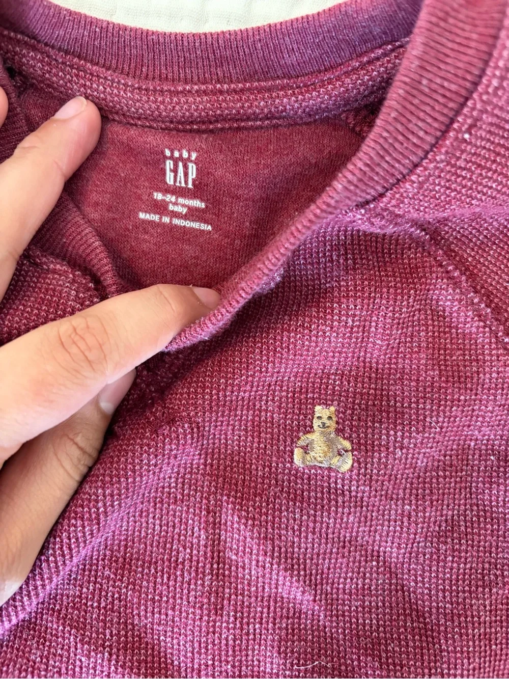 GAP cozy waffle